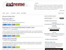 Tablet Screenshot of extremewisdom.com
